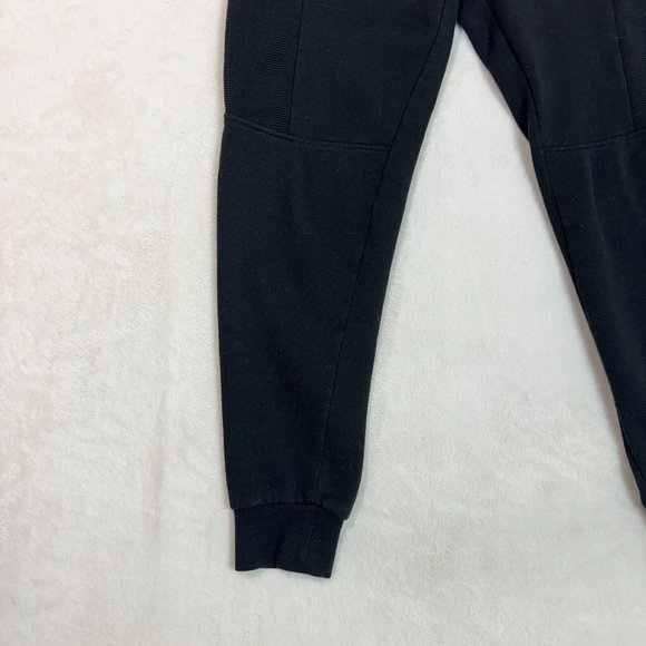 Urban Heritage Youth L Black Jogger Elastic Waist Drawstring Casual Sweatpants - Picture 5 of 12